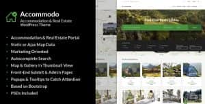 Accommodo – Accommodation Travel WordPress Theme