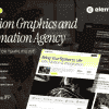 ImajiStudio – Motion Graphics & Animation Agency Elementor Pro Template Kit