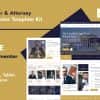 Advofa – Lawyer & Attorney Service Elementor Template Kit