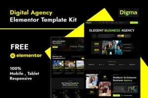 Digma – Creative Digital Agency Elementor Template Kit