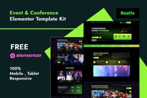 Beatfa – Event & Conference Elementor Template Kit
