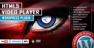 HTML5 Video Player WordPress Plugin – YouTube/Vimeo/MP4 – Right Side and Bottom Playlist
