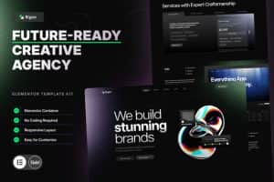 Rigen – Ready Creative Agency Elementor Template Kit