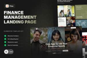 Fitas – Finance Management Elementor Pro Template Kit