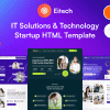 Eitech – IT Solutions & Technology Startup HTML Template