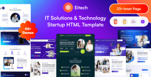 Eitech – IT Solutions & Technology Startup HTML Template