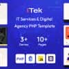 ITek – IT Services & Digital Agency PHP Template