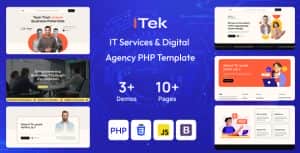 ITek – IT Services & Digital Agency PHP Template