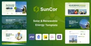 Suncor – Solar & Renewable Energy PHP Template