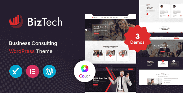Biztech – Corporate & Consulting Business WordPress Theme + RTL Biztech – Corporate & Consulting Business WordPress Theme + RTL