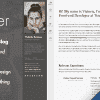 Profiler – Personal Blog Joomla 5 Template
