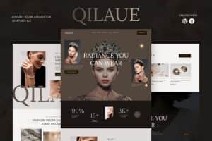 Qilaue – Jewelry Store Elementor Template Kit