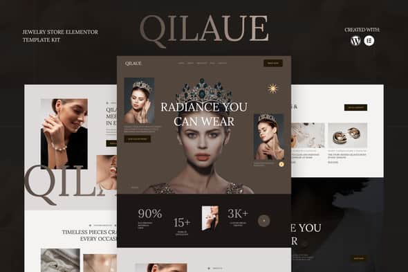 Qilaue – Jewelry Store Elementor Template Kit Qilaue – Jewelry Store Elementor Template Kit