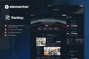 Rankey – Digital Marketing Agency Elementor Template Kit