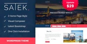 Satek : Resort and Hotel WordPress Theme