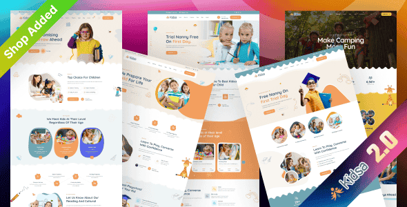 Kidsa – Kindergarten & School WordPress Theme + RTL Kidsa – Kindergarten & School WordPress Theme + RTL