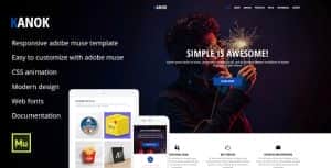 Kanok – Responsive Portfolio Template