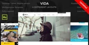 Vida – Multipurpose Muse Template