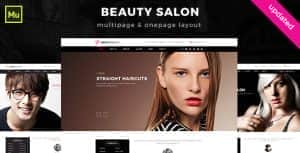 Beauty Salon Muse Template