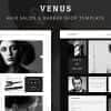 Venus – Hair Salon & Barber Shop Template
