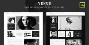 Venus – Hair Salon & Barber Shop Template