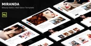 Miranda – Beauty and Nail Salon Muse Template