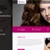 Responsive Hair and Beauty Salon Adobe Muse Template