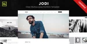 Jodi – Clean Multipurpose Portfolio Template