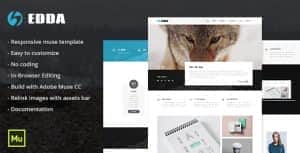 Edda – Responsive Creative Portfolio and Multipurpose Template