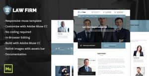 Law Firm Adobe Muse Template