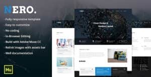 Nero – Responsive Portfolio and Multipurpose Template