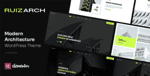 Ruizarch – Architecture Interior Design WordPress Theme
