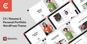 Courtney – Personal Portfolio WordPress Theme