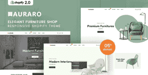 Auraro – Elegant Furniture Shop For Shopify