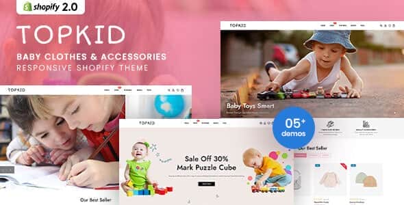 Topkid – Baby Clothes & Accessories Shopify Theme Topkid – Baby Clothes & Accessories Shopify Theme