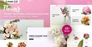 Flowar – Florist Boutique & Decoration Store Shopify 2.0 Theme