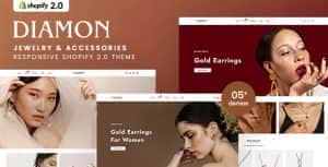 Diamon – Jewelry & Accessories Responsive Shopify 2.0 Theme