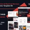 Voltix – Electrician & Electrical Services Elementor Template Kit