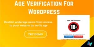 Age Verifier- WordPress Age Verification Plugin