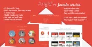 Angle – Responsive MultiPurpose Joomla Theme