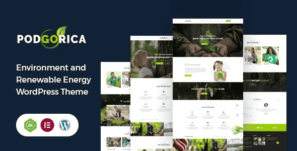 Podgorica – Environment and Renewable Energy WordPress Theme Podgorica – Environment and Renewable Energy WordPress Theme