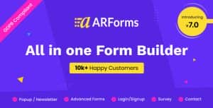 WordPress Contact Form Plugin/Form builder – ARForms