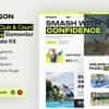 Racqon – Padel Club & Court Booking Elementor Template Kit