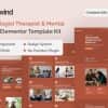 Unwind – Psychologist Therapist & Mental Health Elementor Template Kit