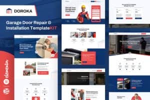 Doroka | Garage Door Repair Elementor Template Kit
