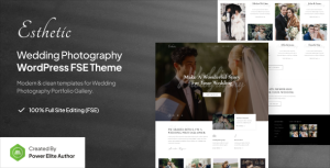 Esthetic – Wedding Photography Gutenverse FSE WordPress Theme Esthetic – Wedding Photography Gutenverse FSE WordPress Theme