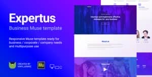 Expertus – Business / Corporate / Company Responsive Muse Template