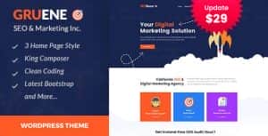 Gruene – Digital Marketing WordPress Theme