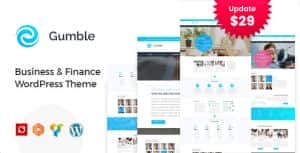 Gumble – Business and Finance WordPress Theme