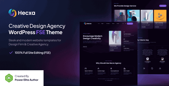 Hecxa – Creative Design Agency Gutenverse FSE WordPress Theme Hecxa – Creative Design Agency Gutenverse FSE WordPress Theme